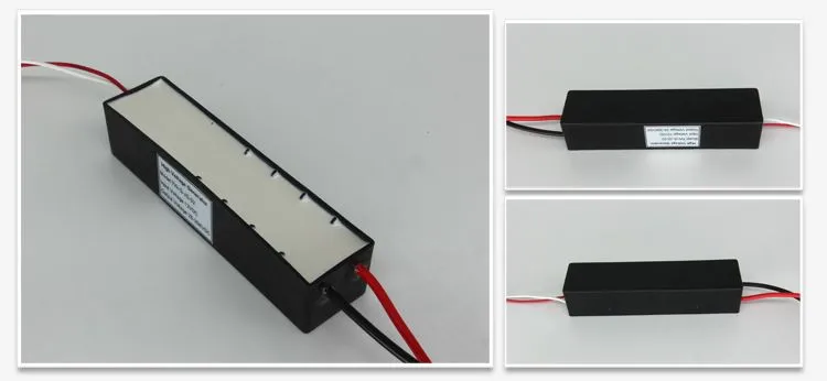 details of high voltage electrostatic module